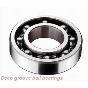 12 mm x 37 mm x 12 mm  skf W 6301-2Z Deep groove ball bearings