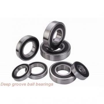35 mm x 80 mm x 21 mm  skf 6307 M Deep groove ball bearings