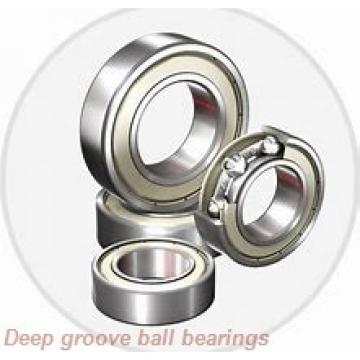 6,35 mm x 15,875 mm x 17,526 mm  skf D/W R4 R Deep groove ball bearings